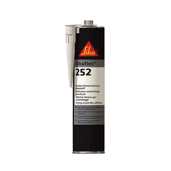Sikaflex 252 Elastic PU Adhesive 300ml Cartridge White - PROTEUS MARINE STORE