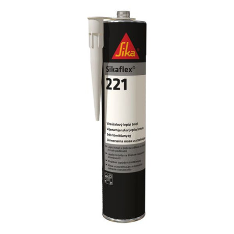 Sikaflex 221 Multipurpose Polyurethane Adhesive/Sealant 300ml Grey - PROTEUS MARINE STORE