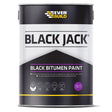 Sika Everbuild Black Jack 901 Black Bitumen Paint 2.5 Litre - PROTEUS MARINE STORE