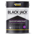 Sika Everbuild Black Jack 901 Black Bitumen Paint 5 Litre - PROTEUS MARINE STORE