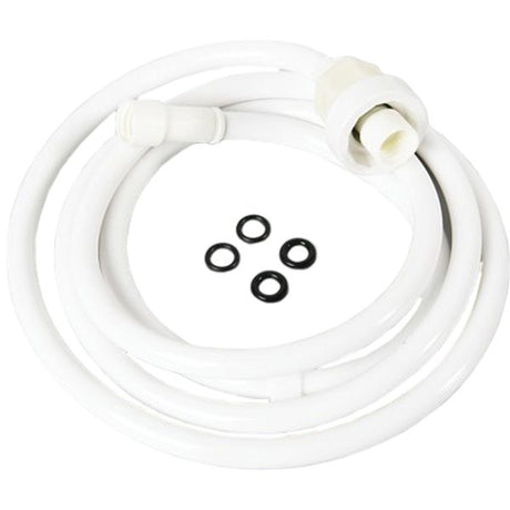 Whale Swim'N'Rinse Shower Hose Assembly 12mm x 2.1m White - PROTEUS MARINE STORE