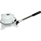 Whale Mk5 Sanitation Pump White Bulkhead - PROTEUS MARINE STORE