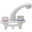 Whale Elegance Faucet/Shower Mixer White with Bracket - PROTEUS MARINE STORE