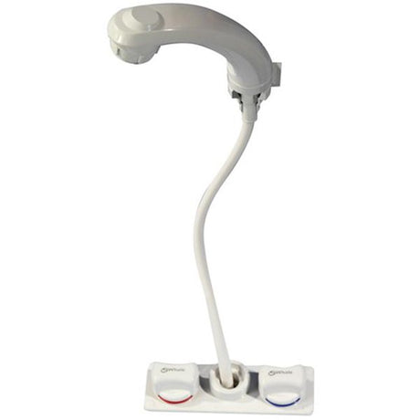 Whale Elegance Faucet/Shower Mixer White with Bracket - PROTEUS MARINE STORE