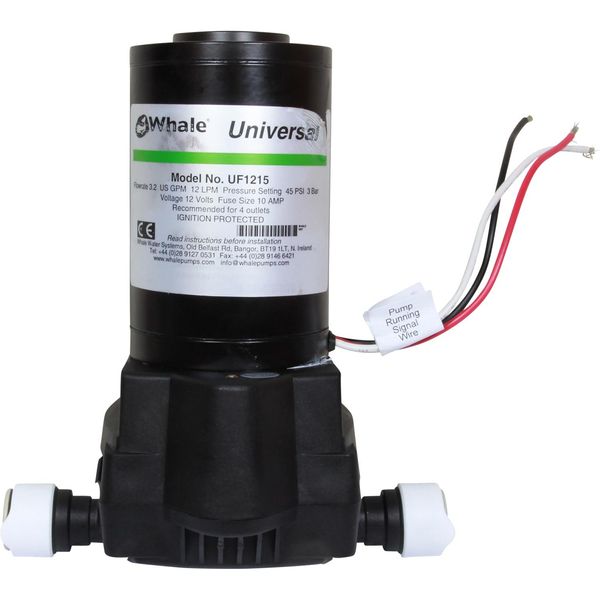 Whale Universal Water Pump 12L 12V 45PSI + Strainer - PROTEUS MARINE STORE