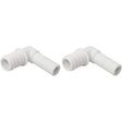 Whale 15mm Stem Elbow to 3/4" Hose Tail Barb (Pack of 2) - PROTEUS MARINE STORE