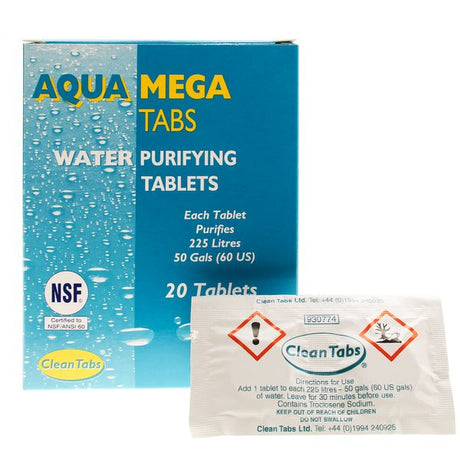 Clean Tabs Aqua Clean Mega Tabs (20 Pack) - PROTEUS MARINE STORE
