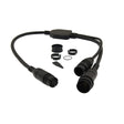 Raymarine AXIOM to Airmar Transducer 25 to 25 & 8 pin Adaptor Y Cable - PROTEUS MARINE STORE