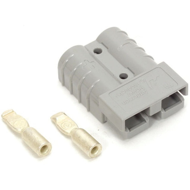 Rebelcell Grey 50A ANEN Connector - For 12V / 24V Li-ion Batteries - PROTEUS MARINE STORE
