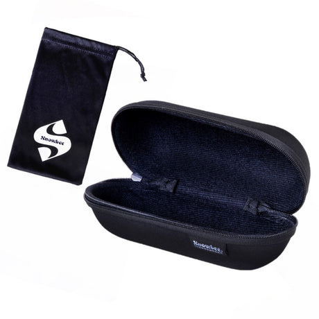 Snowbee Spectre Retro Full Frame Sunglasses -Black/Grey - Smoke Lens - PROTEUS MARINE STORE