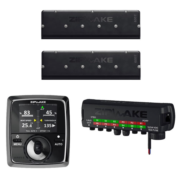 Zipwake Series E Dynamic Trim Control Kit - 600E Interceptor - PROTEUS MARINE STORE