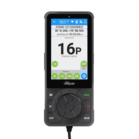 Vesper Cortex H1 Wired Handset with Bulkhead Connector for V1/M1 - PROTEUS MARINE STORE