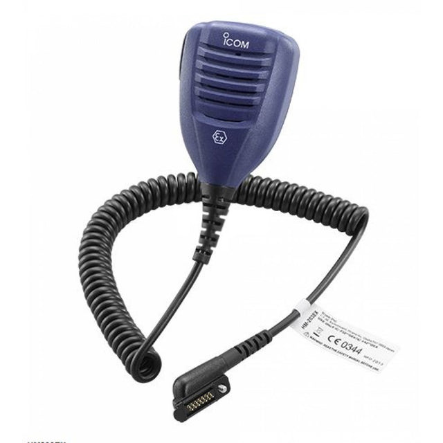 Icom HM203EX ATEX Speaker Microphone IP67 - PROTEUS MARINE STORE