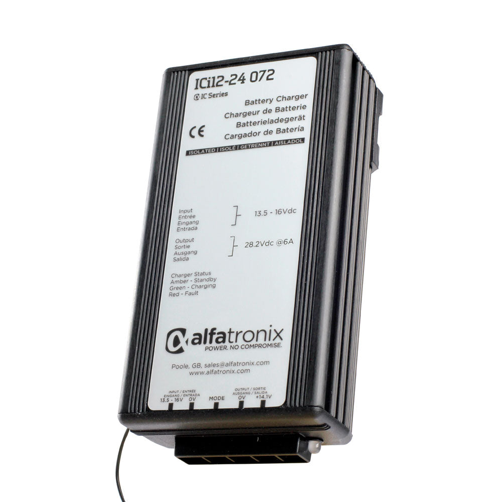 Alfatronix ICi Series Intelligent Battery Charger 12-24V - 72W (3A) - PROTEUS MARINE STORE