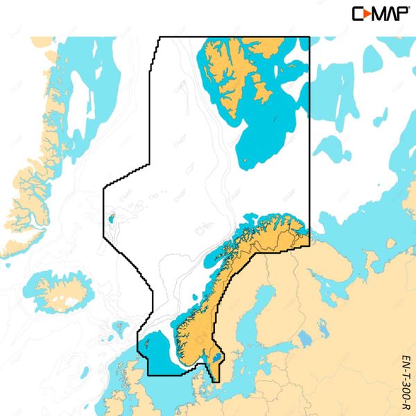 C-Map Reveal X M-EN-T-300-R-MS Norwegian Sea and North Sea (Large) - PROTEUS MARINE STORE