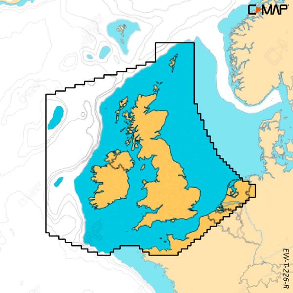 C-Map Reveal X M-EW-T-226-R-MS United Kingdom and Ireland (Large) - PROTEUS MARINE STORE