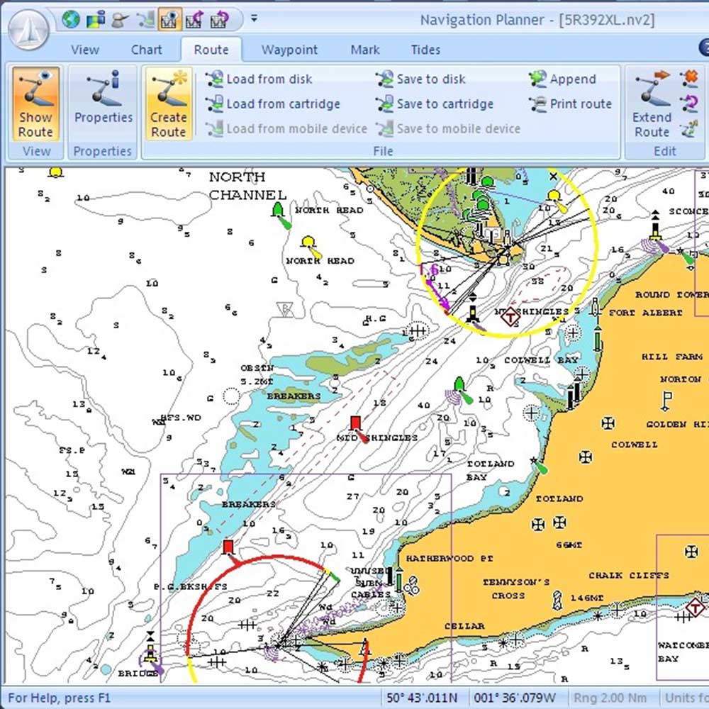 Navionics Navigation Planner - PROTEUS MARINE STORE