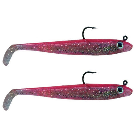 Snowbee Skad Lures - 20cm 45g Day-Glo Pink/Clear Glitter - PROTEUS MARINE STORE