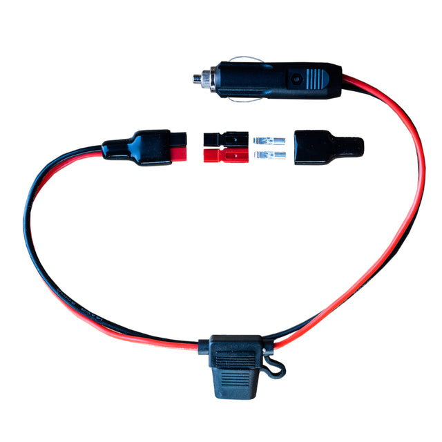 Rebelcell Quick Connect Fishfinder Fused Cable for Outdoorbox - 3A - PROTEUS MARINE STORE