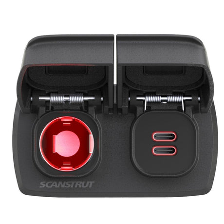 Scanstrut Flip Pro Multi - Dual USB-C & 12V Socket (Rear Fit) - PROTEUS MARINE STORE