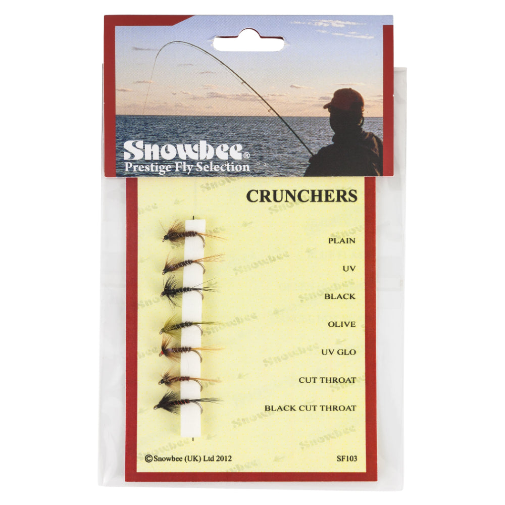 Snowbee Stillwater & General Fly Selection - SF103 - Crunchers - PROTEUS MARINE STORE