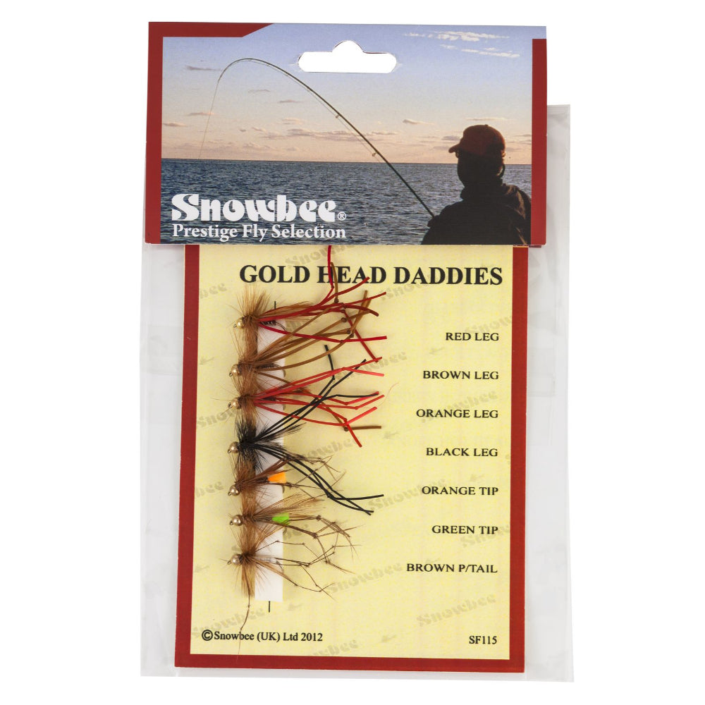 Snowbee Stillwater & General Fly Selection - SF115 Gold Head Daddies - PROTEUS MARINE STORE