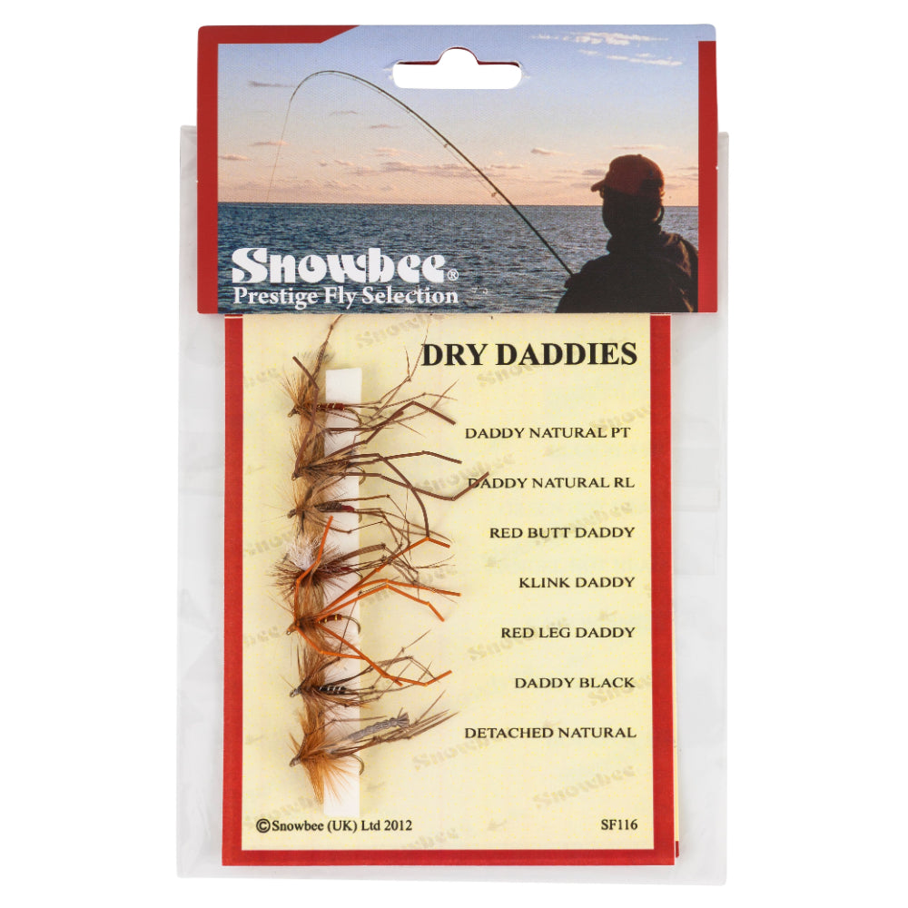 Snowbee Stillwater & General Fly Selection - SF116 Dry Daddies - PROTEUS MARINE STORE