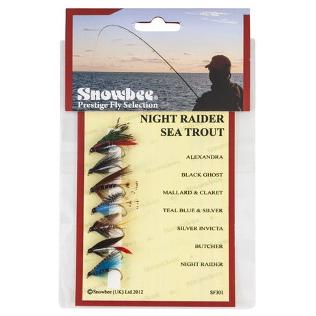 Snowbee Sea Trout, Salmon & Surf Flies - SF301 Night Raider sea trout - PROTEUS MARINE STORE