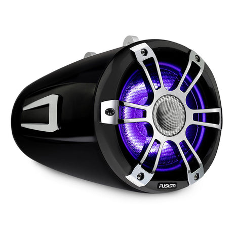 Fusion SG-FLT882SPC 8.8" CRGBW LED Wake Speakers 330W - Sports Chrome - PROTEUS MARINE STORE