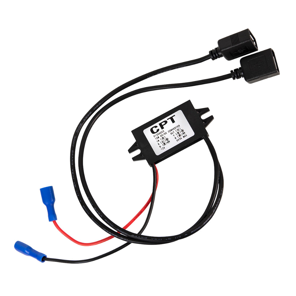 Rebelcell USB Adapter Duo - Faston Connectors to 2 x USB - PROTEUS MARINE STORE
