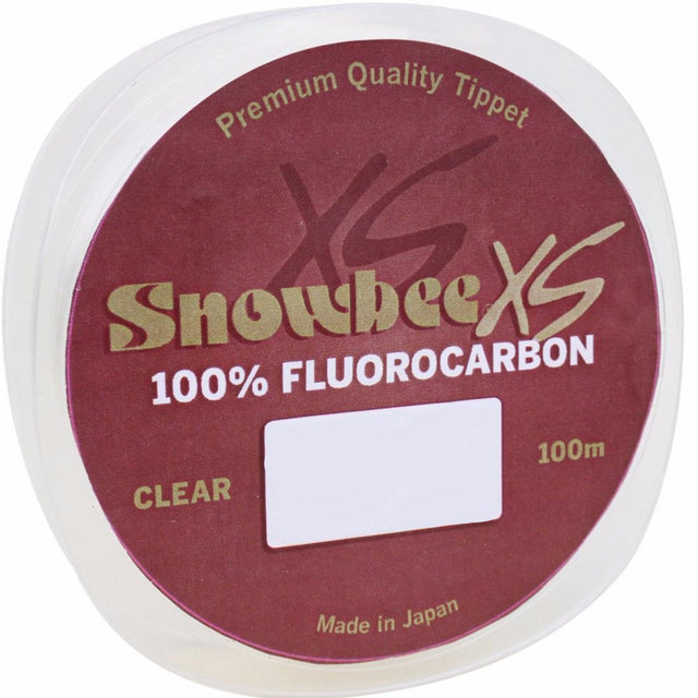 Snowbee XS Flurocarbon Clear 100m - 5lbs - PROTEUS MARINE STORE