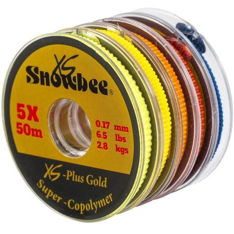 Snowbee XS-Plus Gold Super-Copolymer Line Clear 50m - 2.1lbs - PROTEUS MARINE STORE