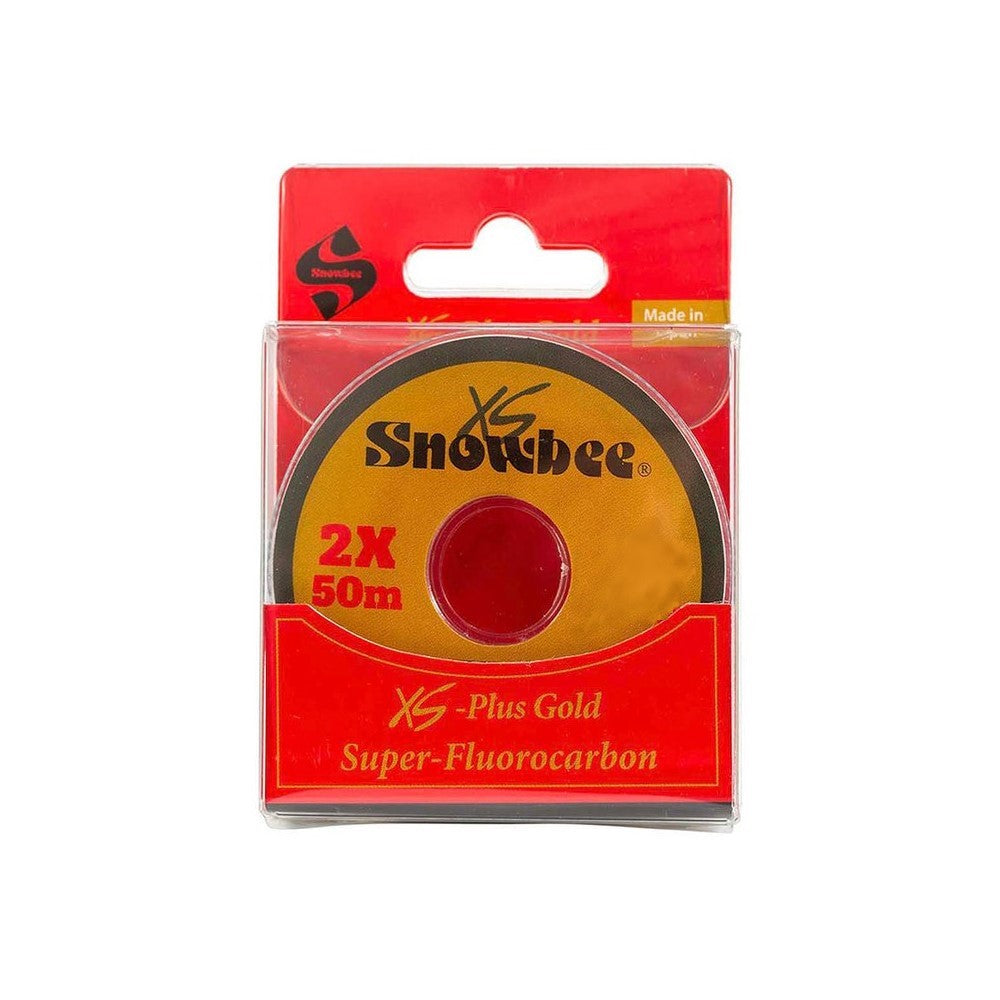 Snowbee XS-Plus Gold Super-Flurocarbon Line Clear 50m - 6.5lbs - PROTEUS MARINE STORE